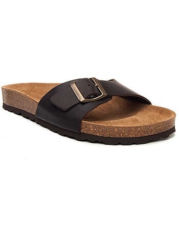 Sandalia Confortables Cuero Purapiel