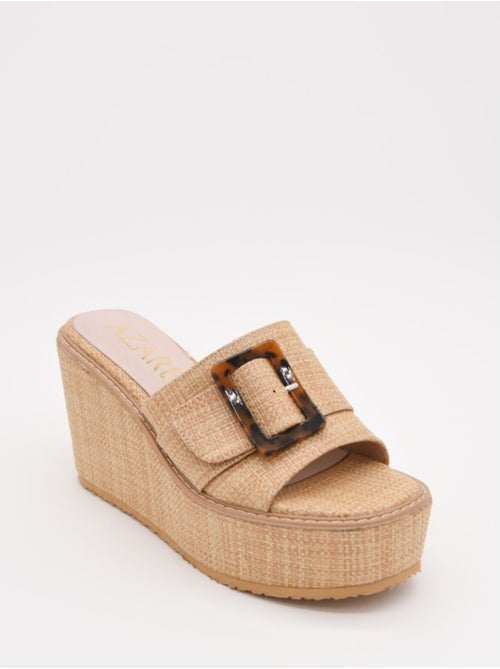 Sandalia Cuña Sintetico Montevita - Kiabi Sandalia Cuña Sintetico Montevita - Kiabi