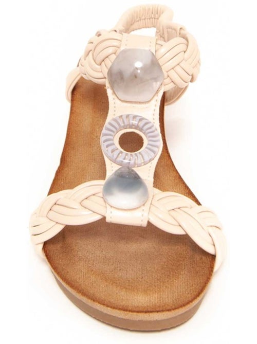 Sandalia Cuña Sintetico Montevita - Kiabi Sandalia Cuña Sintetico Montevita - Kiabi