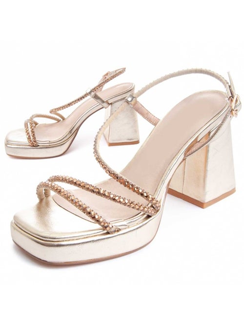 Sandalia Cuña Sintetico Montevita - Kiabi