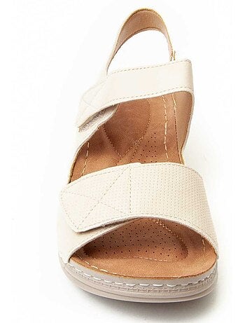 Sandalia De Cuña Para Mujer. Montevita Colina