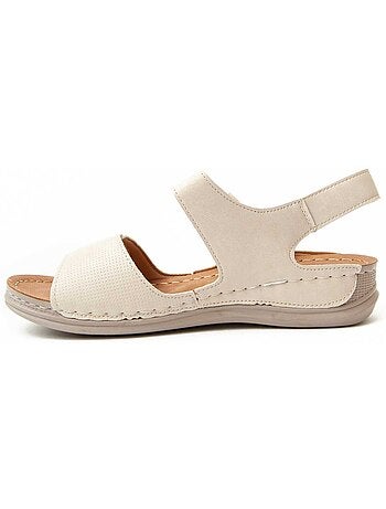 Sandalia De Cuña Para Mujer. Montevita Colina