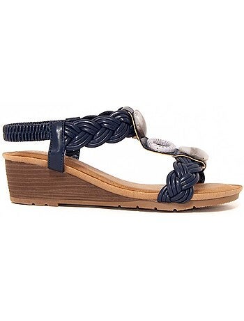 Sandalia de Cuña para Mujer. Montevita Confoli