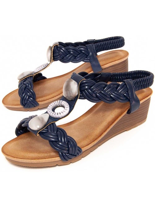 Sandalia de Cuña para Mujer. Montevita Confoli - Kiabi
