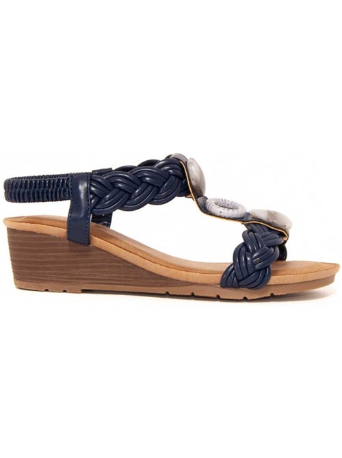Sandalia de Cuña para Mujer. Montevita Confoli - Kiabi