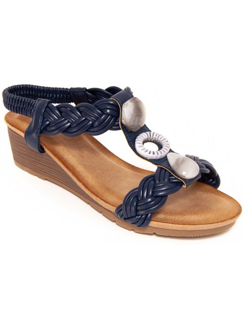 Sandalia de Cuña para Mujer. Montevita Confoli - Kiabi