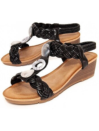 Sandalia de Cuña para Mujer. Montevita Confoli