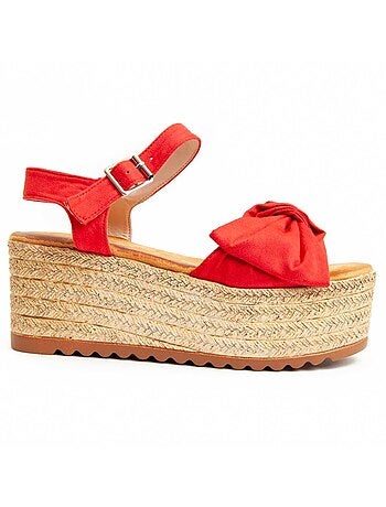 Sandalia De Cuña Para Mujer. Montevita Gynny