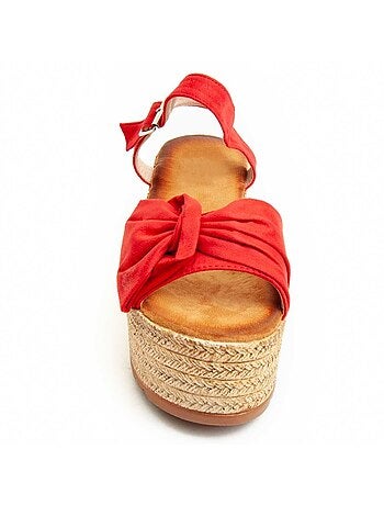 Sandalia De Cuña Para Mujer. Montevita Gynny