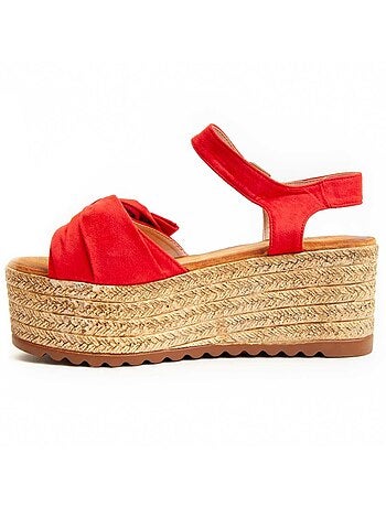 Sandalia De Cuña Para Mujer. Montevita Gynny