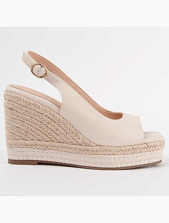 Sandalia De Cuña Para Mujer. Montevita Salia