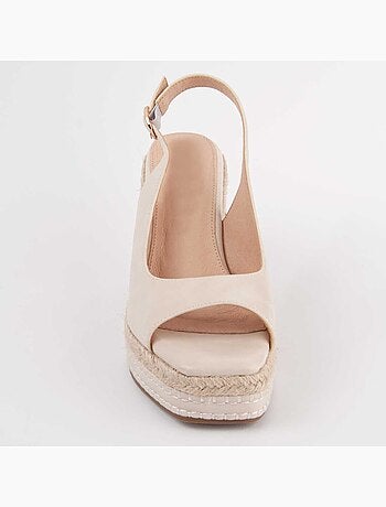 Sandalia De Cuña Para Mujer. Montevita Salia