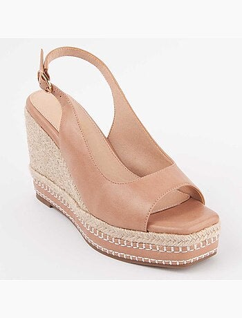 Sandalia De Cuña Para Mujer. Montevita Salia