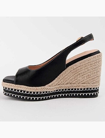 Sandalia De Cuña Para Mujer. Montevita Salia