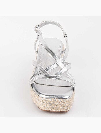 Sandalia De Cuña Para Mujer. Montevita Salia