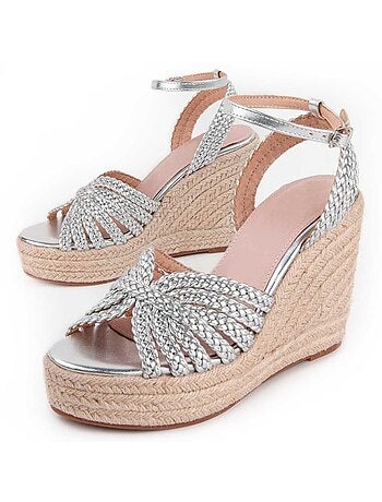 Sandalia De Cuña Para Mujer. Montevita Salia