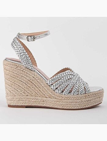 Sandalia De Cuña Para Mujer. Montevita Salia