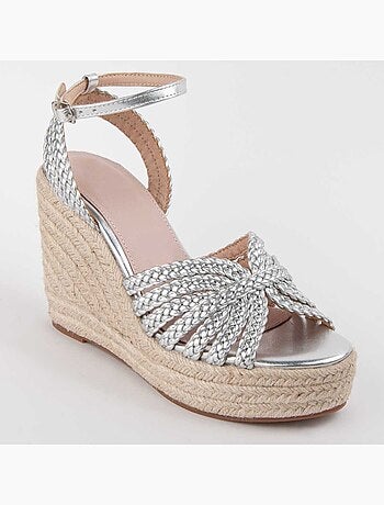 Sandalia De Cuña Para Mujer. Montevita Salia