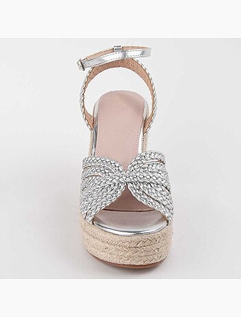 Sandalia De Cuña Para Mujer. Montevita Salia