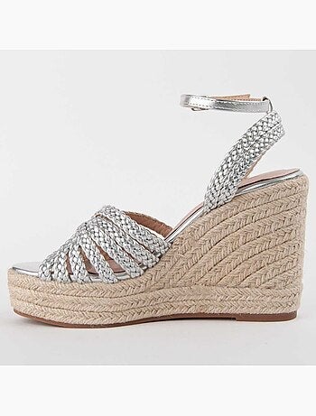 Sandalia De Cuña Para Mujer. Montevita Salia