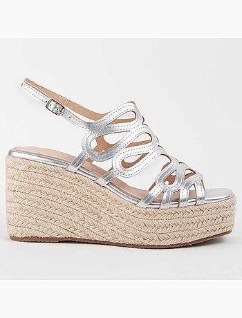 Sandalia De Cuña Para Mujer. Montevita Salia