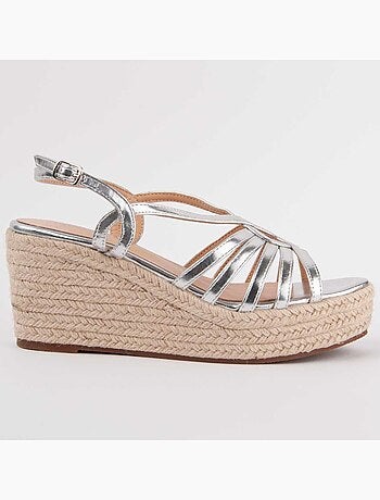 Sandalia De Cuña Para Mujer. Montevita Salia