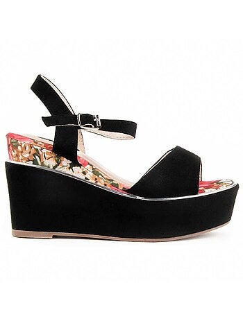 Sandalia De Cuña Para Mujer Montevita Solem