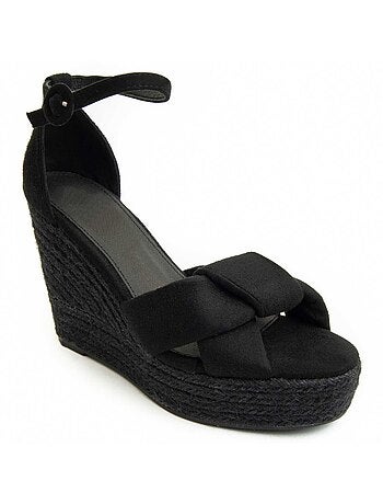 Sandalia De Cuña Para Mujer. Montevita Sparto0