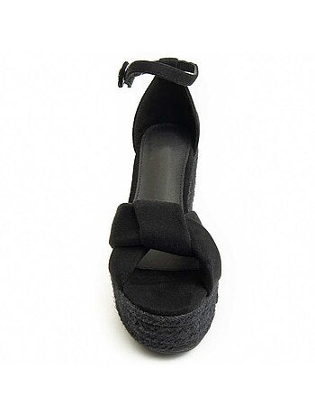 Sandalia De Cuña Para Mujer. Montevita Sparto0