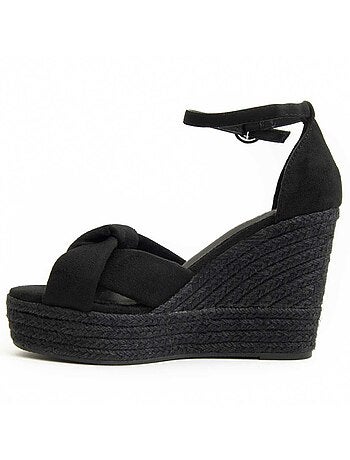 Sandalia De Cuña Para Mujer. Montevita Sparto0