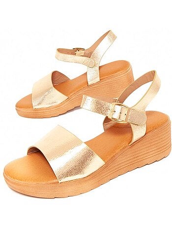 Sandalia de Cuña Para Mujer. Montevita Tiril