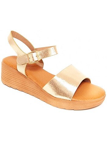 Sandalia de Cuña Para Mujer. Montevita Tiril