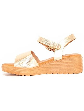 Sandalia de Cuña Para Mujer. Montevita Tiril