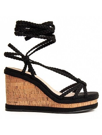 Sandalia De Cuña Para Mujer. Montevita Wesand