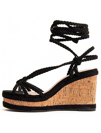 Sandalia De Cuña Para Mujer. Montevita Wesand