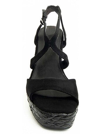 Sandalia De Cuña Para Mujer. Montevita Wesparto