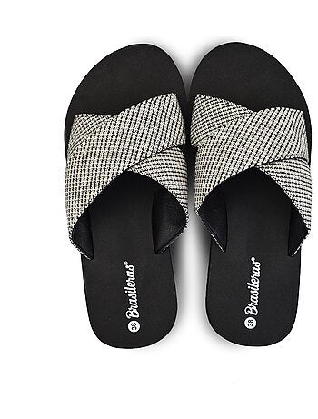 Sandalia de mujer Brasileras con suela de goma