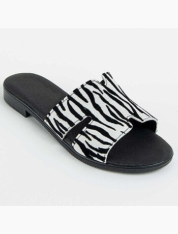 Sandalia De Piel Para Mujer. Purapiel Hacca