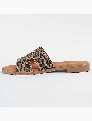 Sandalia De Piel Para Mujer. Purapiel Hacca