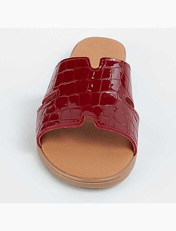 Sandalia De Piel Para Mujer. Purapiel Hacca