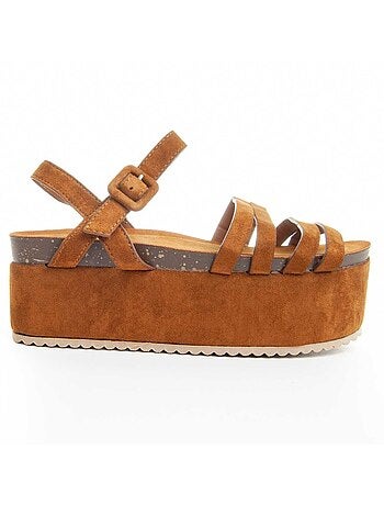 Sandalia De Plataforma Para Mujer Montevita Andalita