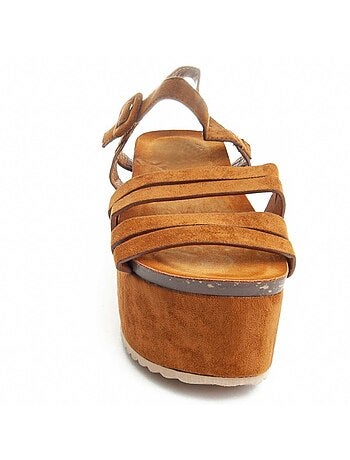 Sandalia De Plataforma Para Mujer Montevita Andalita