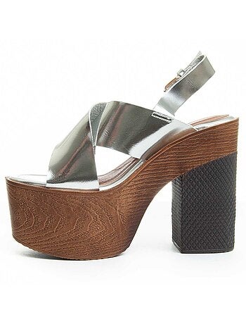 Sandalia De Tacón Para Mujer Montevita Andalita