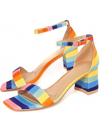 Sandalia De Tacón Para Mujer. Montevita Annamensal