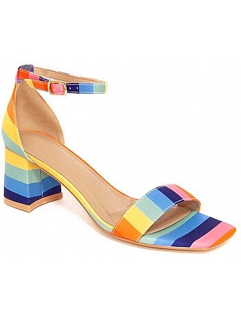 Sandalia De Tacón Para Mujer. Montevita Annamensal