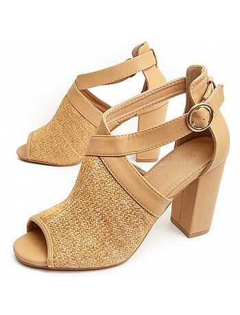 Sandalia De Tacón Para Mujer. Montevita Avara