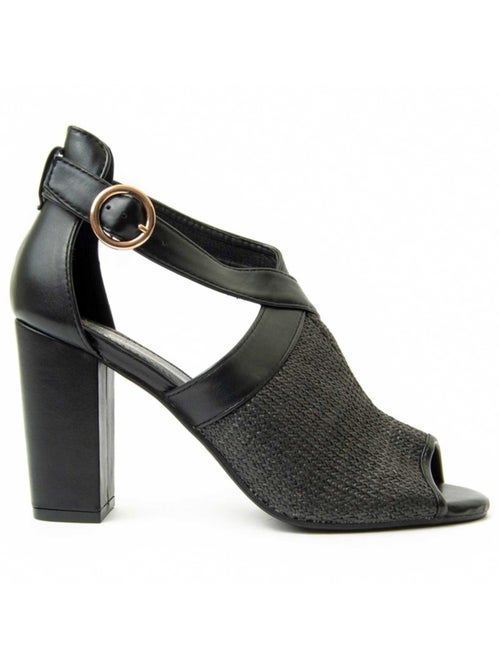 Sandalia De Tacón Para Mujer.  Montevita  Avara - Kiabi