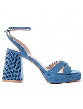 Sandalia De Tacón Para Mujer. Montevita Festsand