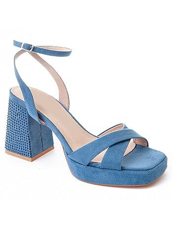 Sandalia De Tacón Para Mujer. Montevita Festsand