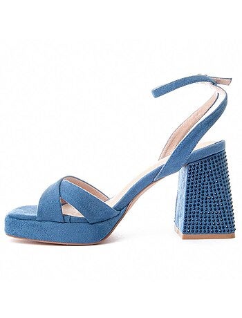 Sandalia De Tacón Para Mujer. Montevita Festsand